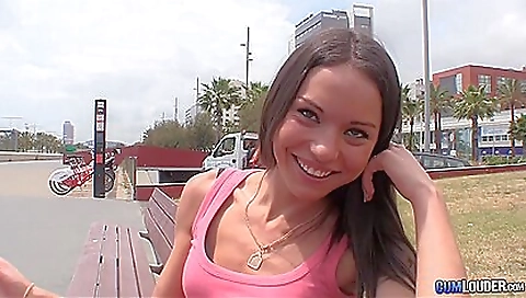 Hawt sweetheart takes a creampie for sex