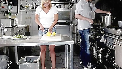 Hot blonde gets fucked by her boyfriend