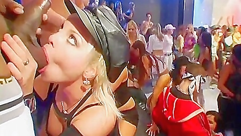 Milf & huge cock in her mouth