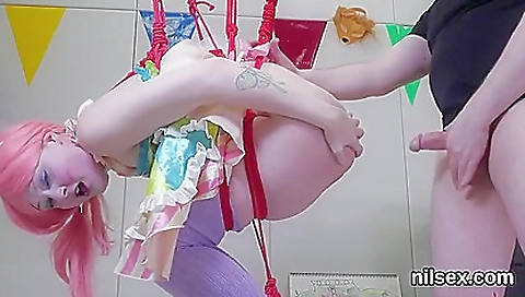 Super sexy girl take im and cum on her face