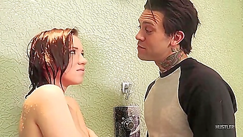 Sexy slut loves a big dick in her ass