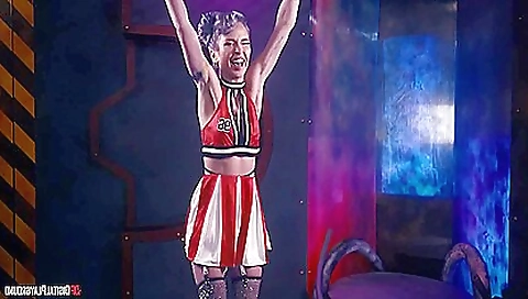 Hot servedny gets her tight pussy pounded by a huge cock